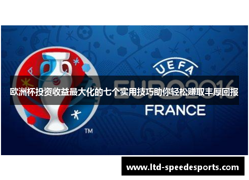 欧洲杯投资收益最大化的七个实用技巧助你轻松赚取丰厚回报